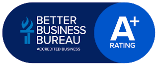 BBB Accredited Business A+ Rating